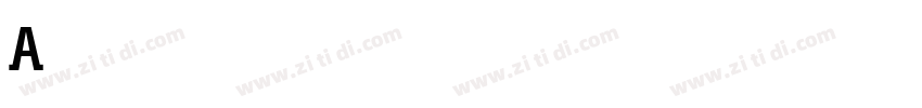 Andis Medium字体转换